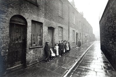 London Slums, c.1900 by English Photographer